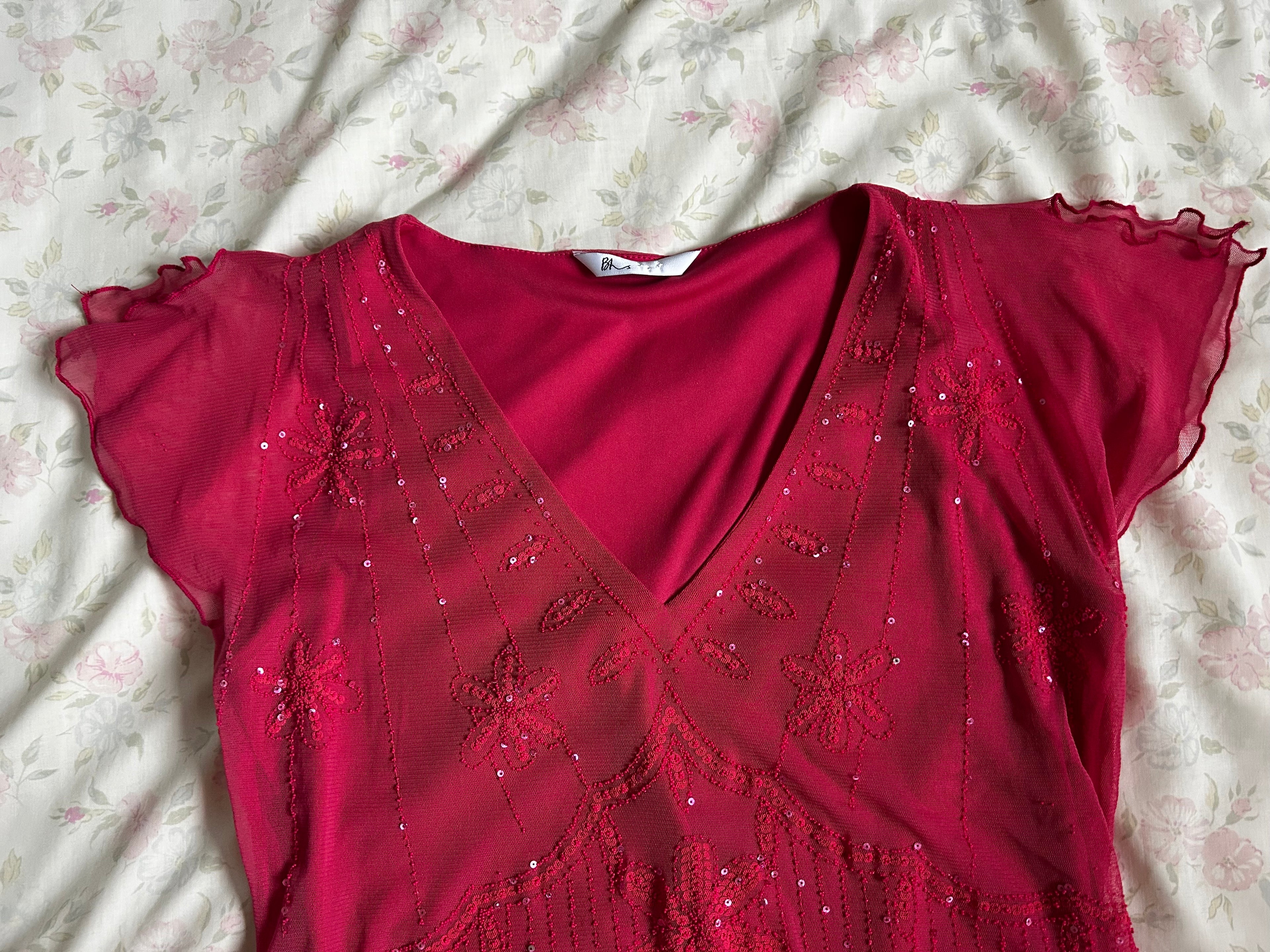 00s mesh fairy top ♡ size s/m